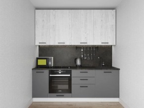Кухонный гарнитур Санторини 2200 h 950 (Стол. 26мм) в Губахе - gubaha.ok-mebel.com | фото