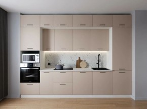 Кухонный гарнитур Шампань 3400 (Стол. 38мм) в Губахе - gubaha.ok-mebel.com | фото