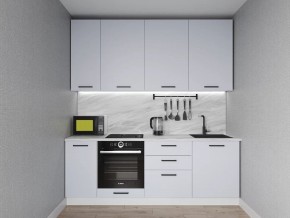 Кухонный гарнитур Смоки 2200 h950 (Стол. 26мм) в Губахе - gubaha.ok-mebel.com | фото