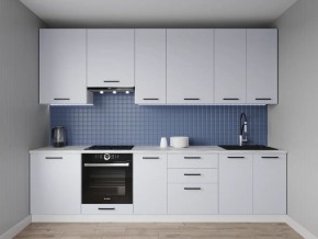 Кухонный гарнитур Смоки 2400 h950 (Стол. 38 мм) в Губахе - gubaha.ok-mebel.com | фото
