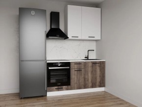 Кухонный гарнитур Старое Дерево 1600 h950 (Стол. 26мм) в Губахе - gubaha.ok-mebel.com | фото