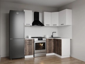 Кухонный гарнитур Старое Дерево 2000*1200 (Стол. 26мм) в Губахе - gubaha.ok-mebel.com | фото