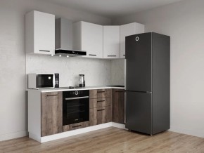 Кухонный гарнитур Старое Дерево 2200*1000 (Стол. 26мм) в Губахе - gubaha.ok-mebel.com | фото