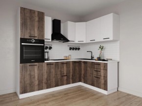 Кухонный гарнитур Старое Дерево 2400*1600 (Стол. 38мм) в Губахе - gubaha.ok-mebel.com | фото