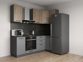 Кухонный гарнитур Умбра 2200*1000 (Стол. 26мм) в Губахе - gubaha.ok-mebel.com | фото