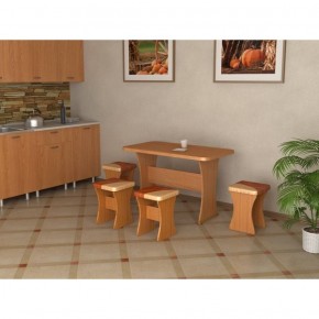Кухонный стол и 4 табурета Титул в Губахе - gubaha.ok-mebel.com | фото 1