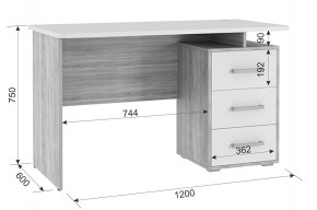 ЛАЙТ 2 Стол компьютерный (1200) в Губахе - gubaha.ok-mebel.com | фото 2