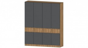 ЛЕНОРА Спальный гарнитур (модульный) графит в Губахе - gubaha.ok-mebel.com | фото 8