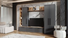 ЛЕВАНТЕ Гостиная (дуб вотан/графит) в Губахе - gubaha.ok-mebel.com | фото