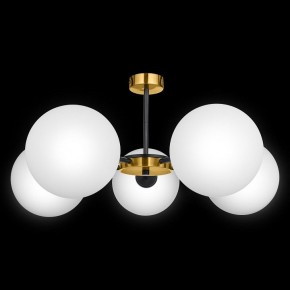 Люстра на штанге 33 идеи S32WH CHN800S.05.17BL.PA-S32WH в Губахе - gubaha.ok-mebel.com | фото 2