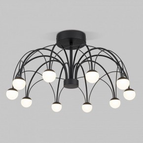 Люстра на штанге Eurosvet Ragno 90035/10 LED черный в Губахе - gubaha.ok-mebel.com | фото 2