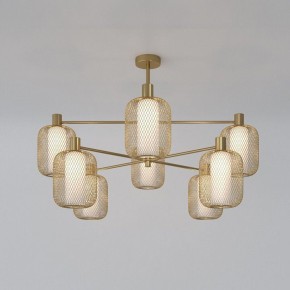 Люстра на штанге Eurosvet Voile 30192/8 золото в Губахе - gubaha.ok-mebel.com | фото 2
