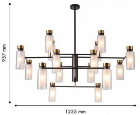 Люстра на штанге Favourite Slank 4482-16P в Губахе - gubaha.ok-mebel.com | фото 3