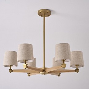 Люстра на штанге Imperiumloft Jorgenson Beige/Light wood STAVRA01 в Губахе - gubaha.ok-mebel.com | фото 3