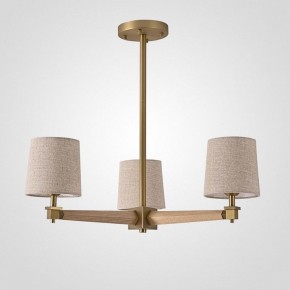 Люстра на штанге Imperiumloft Jorgenson Beige/Light wood STAVRA01 в Губахе - gubaha.ok-mebel.com | фото