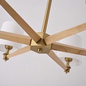 Люстра на штанге Imperiumloft Jorgenson White/Light wood STAVRA01 в Губахе - gubaha.ok-mebel.com | фото 13