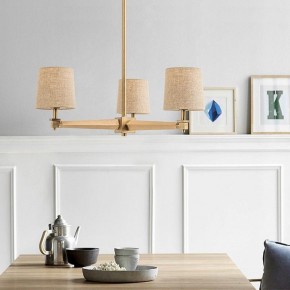 Люстра на штанге Imperiumloft Jorgenson White/Light wood STAVRA01 в Губахе - gubaha.ok-mebel.com | фото 6