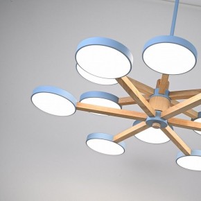 Люстра на штанге Imperiumloft TURNA Blue TURNA-DBL01 в Губахе - gubaha.ok-mebel.com | фото 6