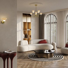 Люстра на штанге Maytoni Dynasty MOD402PL-L20BS3K в Губахе - gubaha.ok-mebel.com | фото 4