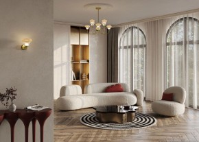Люстра на штанге Maytoni Dynasty MOD402PL-L20BS3K в Губахе - gubaha.ok-mebel.com | фото 5