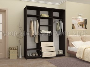 МАЭСТРО Шкаф-купе 1,7 (сандал светлый) в Губахе - gubaha.ok-mebel.com | фото 2