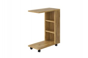 МАЛЬТА Столик прикроватный (дуб крафт золотой) в Губахе - gubaha.ok-mebel.com | фото