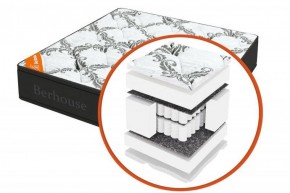 Матрас "Mega mult с поролоном MultiPocket Black&White" h180 в Губахе - gubaha.ok-mebel.com | фото 1