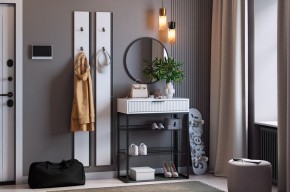 МЕБЕЛЬСОН К19 Прихожая (белое дерево) в Губахе - gubaha.ok-mebel.com | фото