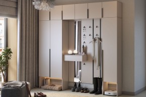 МЕБЕЛЬСОН К32 Прихожая (кашемир) в Губахе - gubaha.ok-mebel.com | фото
