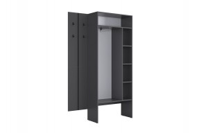МЕРСИ Прихожая (модульная) графит в Губахе - gubaha.ok-mebel.com | фото 7