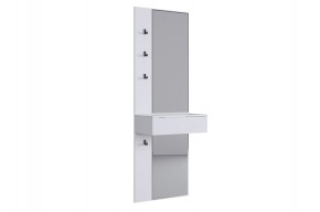 МЕРСИ Зеркало (белое дерево) в Губахе - gubaha.ok-mebel.com | фото