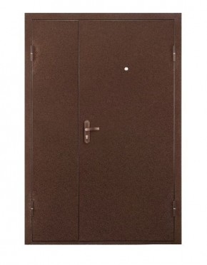 Металлическая дверь ПРОФИ DL (МЕТАЛЛ-МЕТАЛЛ) 2050*1250/ЛЕВАЯ в Губахе - gubaha.ok-mebel.com | фото