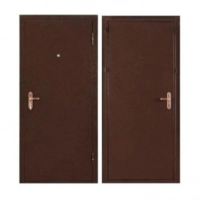 Металлическая дверь ПРОФИ ПРО (МЕТАЛЛ-МЕТАЛЛ) ЛЕВАЯ/2060*860 в Губахе - gubaha.ok-mebel.com | фото