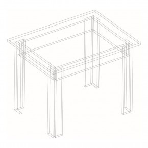 МИНИМЕГА Стол обеденный (айрон рок) в Губахе - gubaha.ok-mebel.com | фото 2