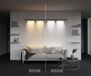 Модульный светильник Maytoni Points C101CL-L1000-24W3-6K-B в Губахе - gubaha.ok-mebel.com | фото 4