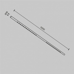 Модульный светильник Maytoni Points C101CL-L1000-24W3-6K-B в Губахе - gubaha.ok-mebel.com | фото 6
