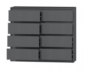 МС "Хилтон" Комод №3 1200 (8 ящ.) графит в Губахе - gubaha.ok-mebel.com | фото 3