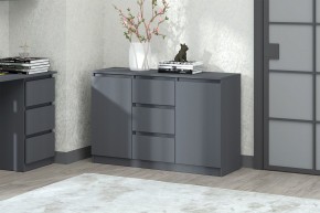 МС "Хилтон" Комод №4 1200 (графит) в Губахе - gubaha.ok-mebel.com | фото
