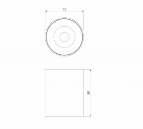 Накладной светильник Elektrostandard Primo 25116/LED в Губахе - gubaha.ok-mebel.com | фото 3