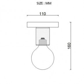 Накладной светильник Imperiumloft RH Utilitaire Socket 48,071 в Губахе - gubaha.ok-mebel.com | фото 7