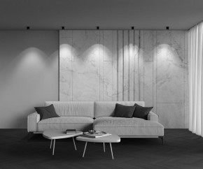 Накладной светильник Maytoni Alfa LED C064CL-5W3K-SQ-B в Губахе - gubaha.ok-mebel.com | фото 8