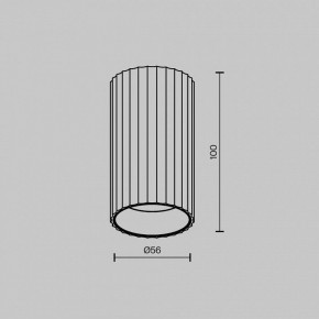 Накладной светильник Maytoni Calipso C106CL-01-GU10-BS в Губахе - gubaha.ok-mebel.com | фото 5