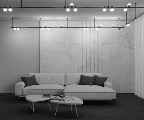 Накладной светильник Maytoni Luna TR149-1-5W4K-B в Губахе - gubaha.ok-mebel.com | фото 4