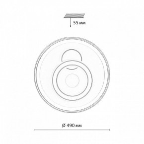 Накладной светильник Sonex Gemini 7785/85L в Губахе - gubaha.ok-mebel.com | фото 10