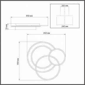 Накладной светильник Sonex Pine 7735/80L в Губахе - gubaha.ok-mebel.com | фото 10