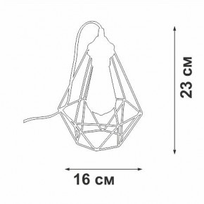 Настольная лампа декоративная Vitaluce V2803 V2803-1/1L в Губахе - gubaha.ok-mebel.com | фото 3
