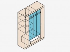 НИКА Н13 Шкаф для одежды в Губахе - gubaha.ok-mebel.com | фото 5