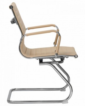 Офисное кресло для посетителей LMR-102N Бежевый в Губахе - gubaha.ok-mebel.com | фото 2