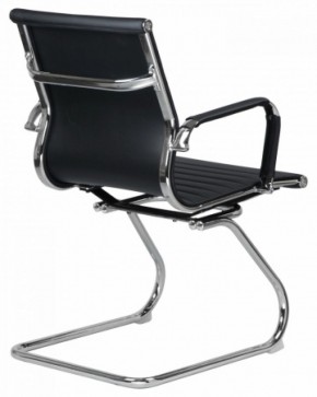 Офисное кресло для посетителей LMR-102N Черный в Губахе - gubaha.ok-mebel.com | фото 3