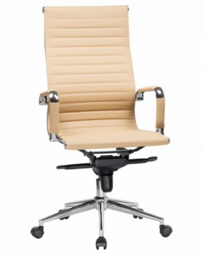 Офисное кресло для руководителей DOBRIN CLARK LMR-101F бежевый в Губахе - gubaha.ok-mebel.com | фото